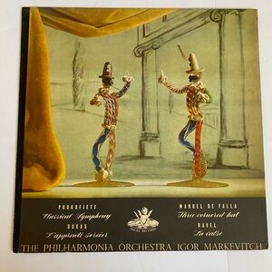 Prokofieff/Dukas/Manuel De Falla/Ravel The PhilharmoniaOrchestra Igor Markevitch